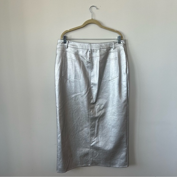 WAYF Five Pocket Midi Skirt - Picture 3 of 6